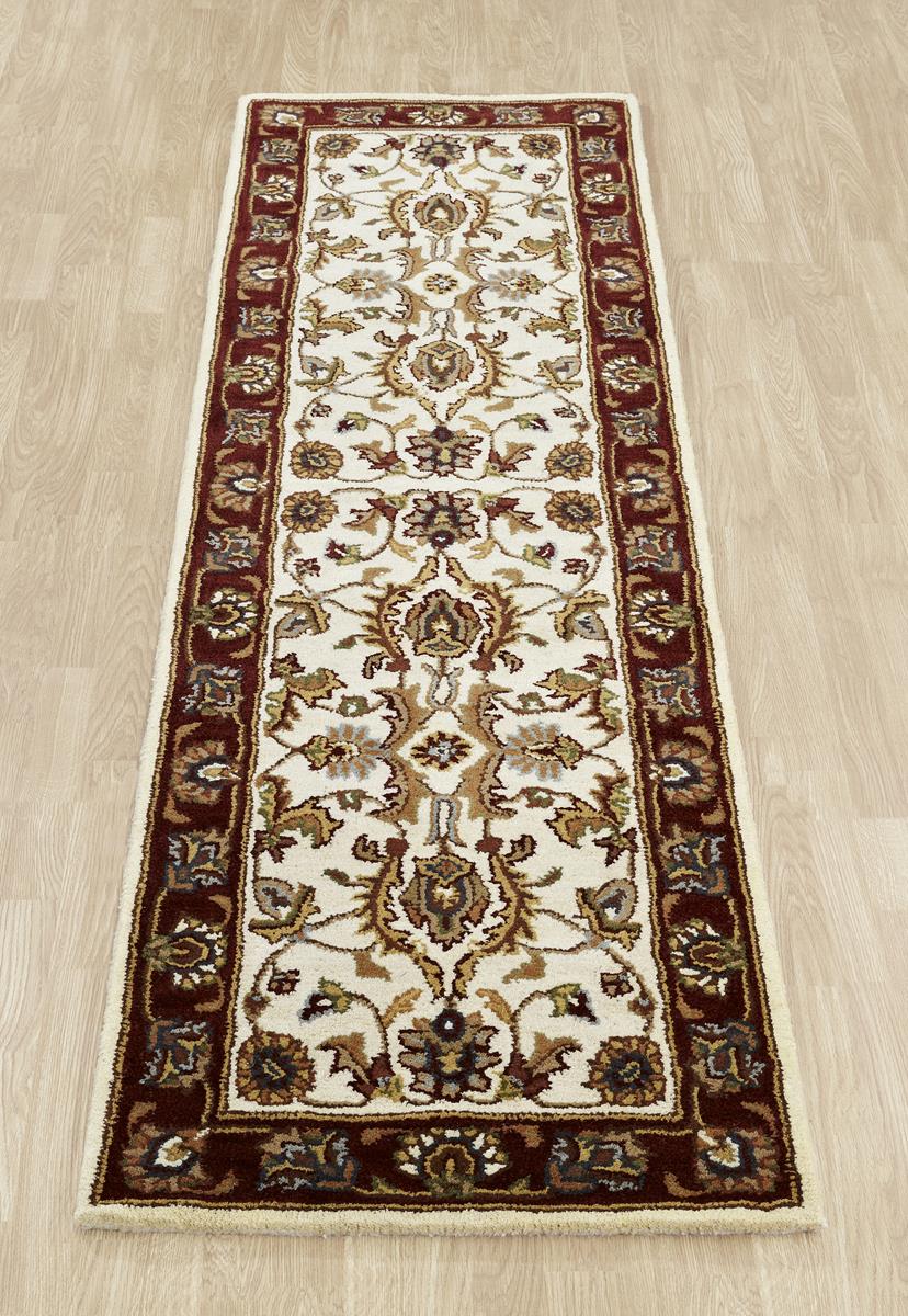 Far East Traditional Ivory Runner